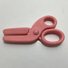 Vintage Little Tikes Beauty Salon Vanity Pink Hair Cutting Scissors RARE HTF