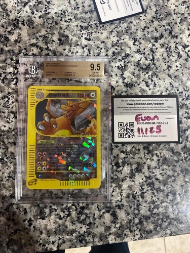 2003 Charizard #9 Box Topper Oversize Skyridge BGS 9.5 Gold Label PSA 10