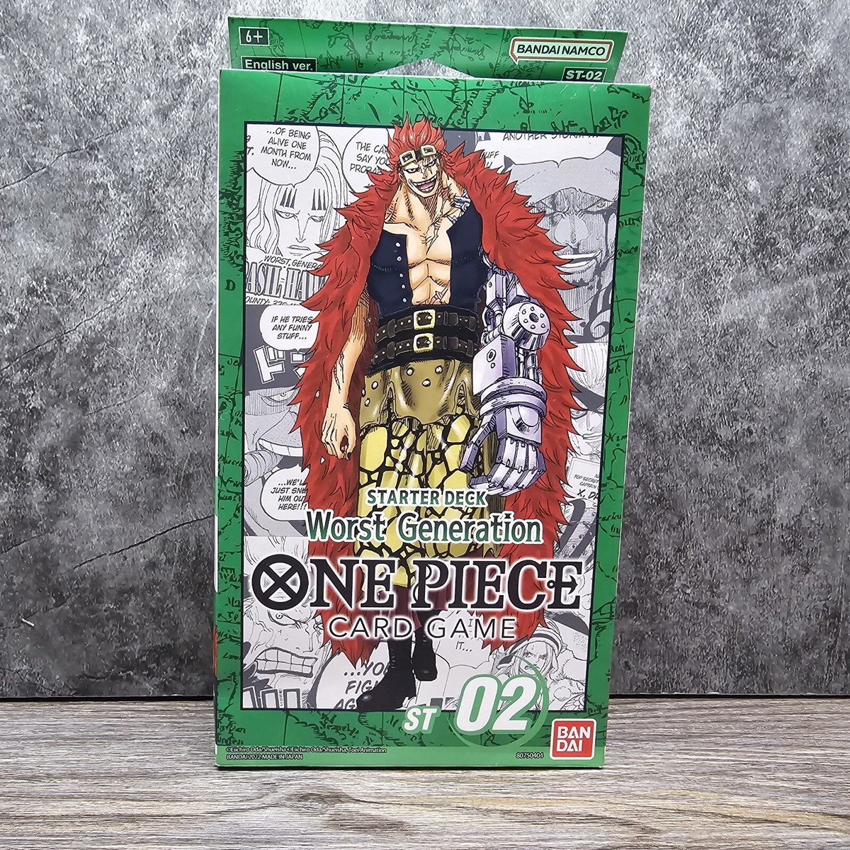 one piece card game st02 Amazon.com: Bandai Namco Entertainment ONE Piece TCG: Worst Generation  Starter Deck [ST-02] : Toys & Games