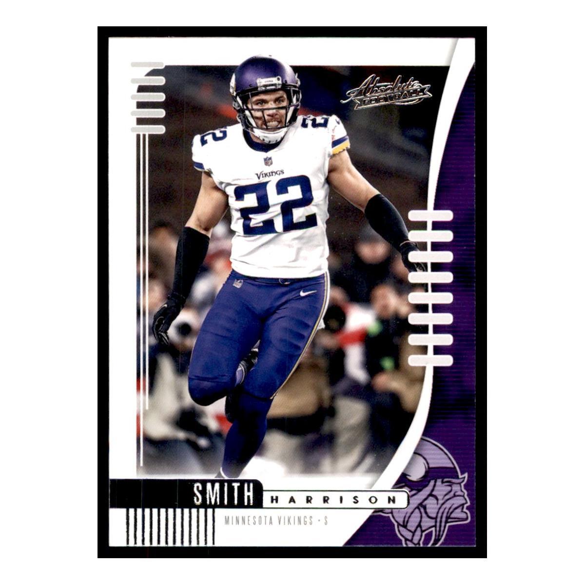 2019 Panini Absolute #69 Harrison Smith Minnesota Vikings Football Card