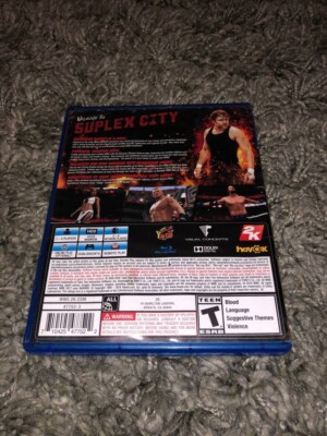 WWE 2K17 PS4 (Also playable on PS5) : Very good condition