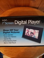 Shomi Digital Picture Player With a 7" Screen ... Never Been Used