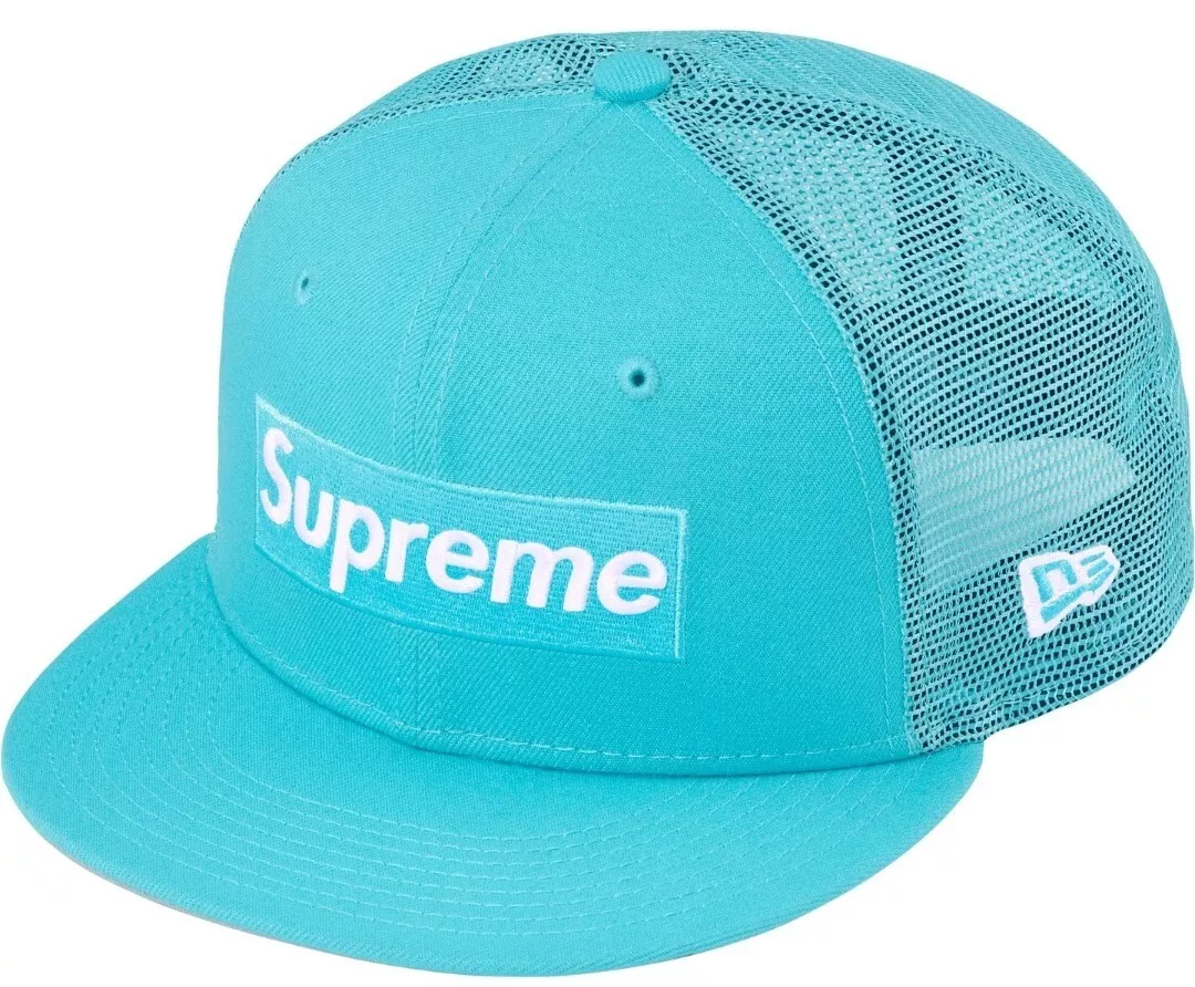 Supreme® BOX LOGO MESH BACK NEW ERA® 7.5 (^New)