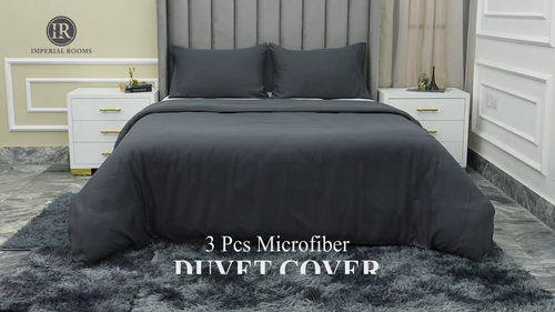 Luxury Duvet Quilt Cover With Pillowcase Feel Like Cotton Reversible Bedding Set - Video 1 of 1