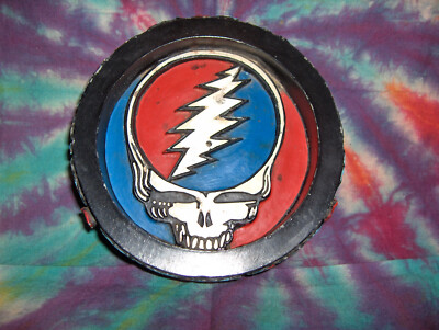 GRATEFUL DEAD ''STEAL YOUR FACE'' HANGING ASHTRAY INCENSE GDP C&D VISIONARY - RARE