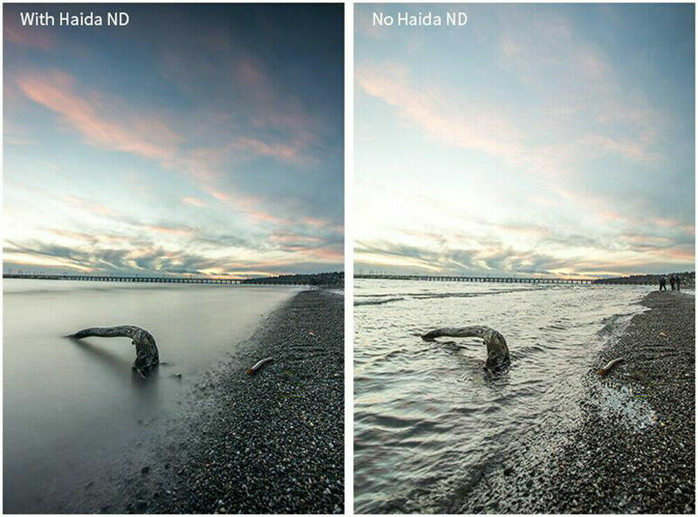 Haida Ultra Slim ND 0.9 Filter – 58 Mm, 8-fach Dichte, Für Längere Belichtungen