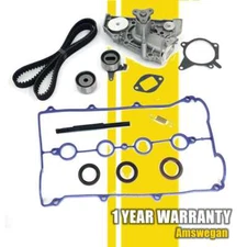 Timing Belt Water Pump Kit Valve Cover Gasket For 90-93 Mazda Miata DOHC 1.6L l4