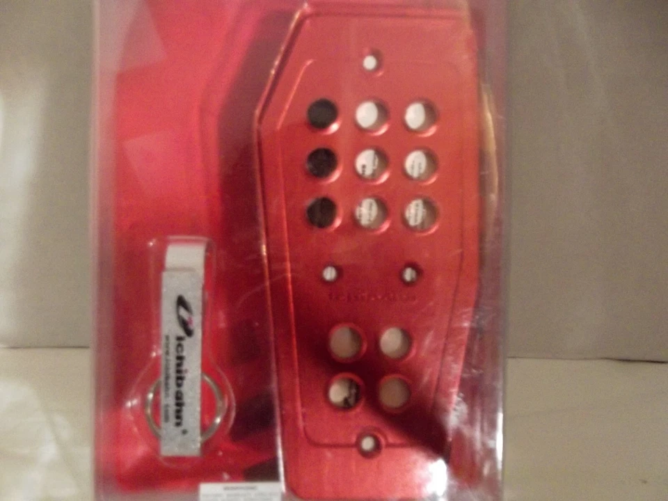 Pedal Ichibahn Motorsports Holt Series Dead Color Rojo 2212603 Foto 3 de 4