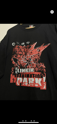 00s Linkin Park Reanimation Vintage NuMetal Band Tees Giant 2xl