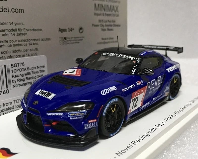 ミニカー SPARK TOYOTA GR Ed. GIFT-BOX 1-2 FINISH Spark Toyota