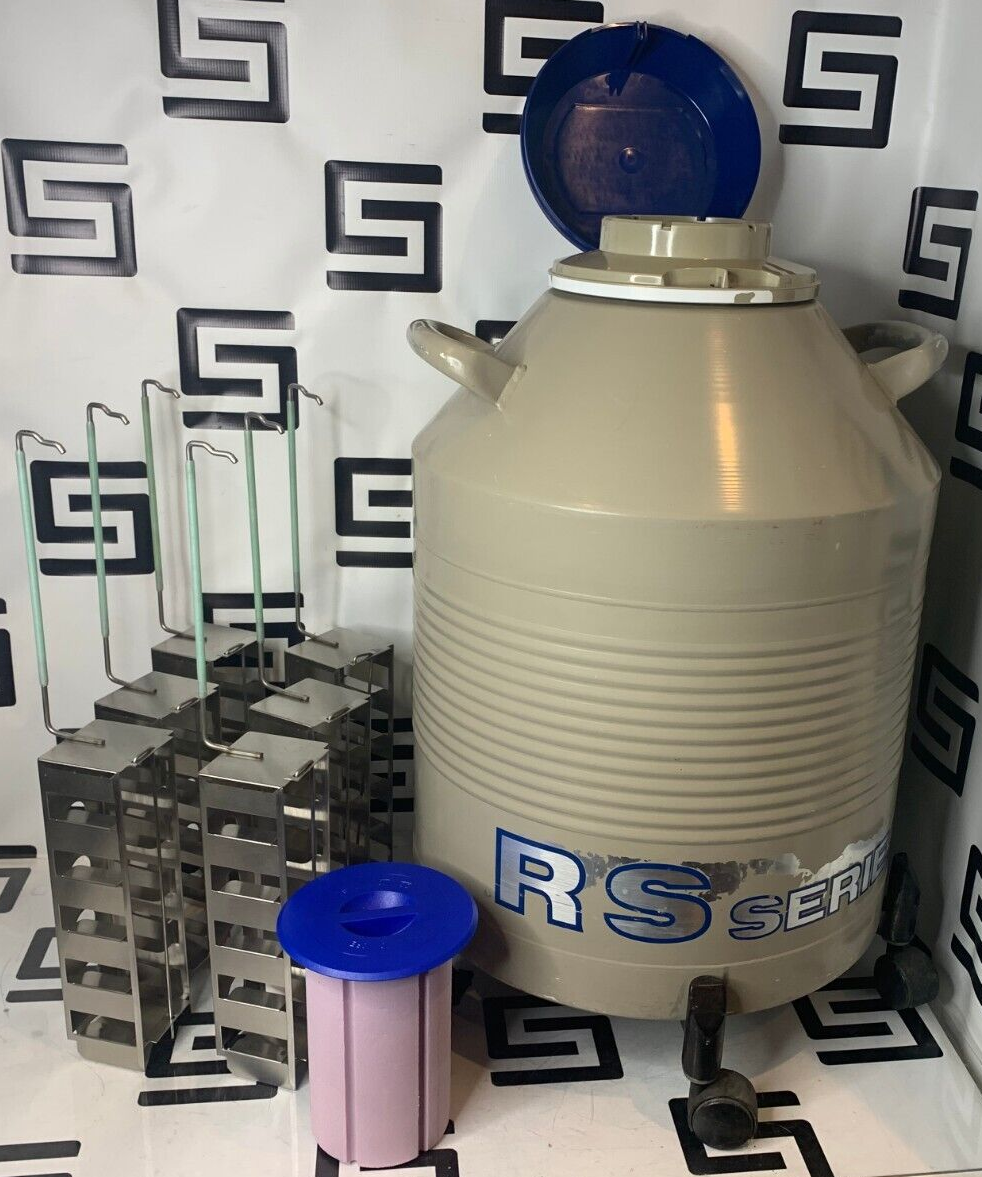 LN2 Dewars Liquid Nitrogen Cryogenic Sample Storage Tank 750 RS 35L