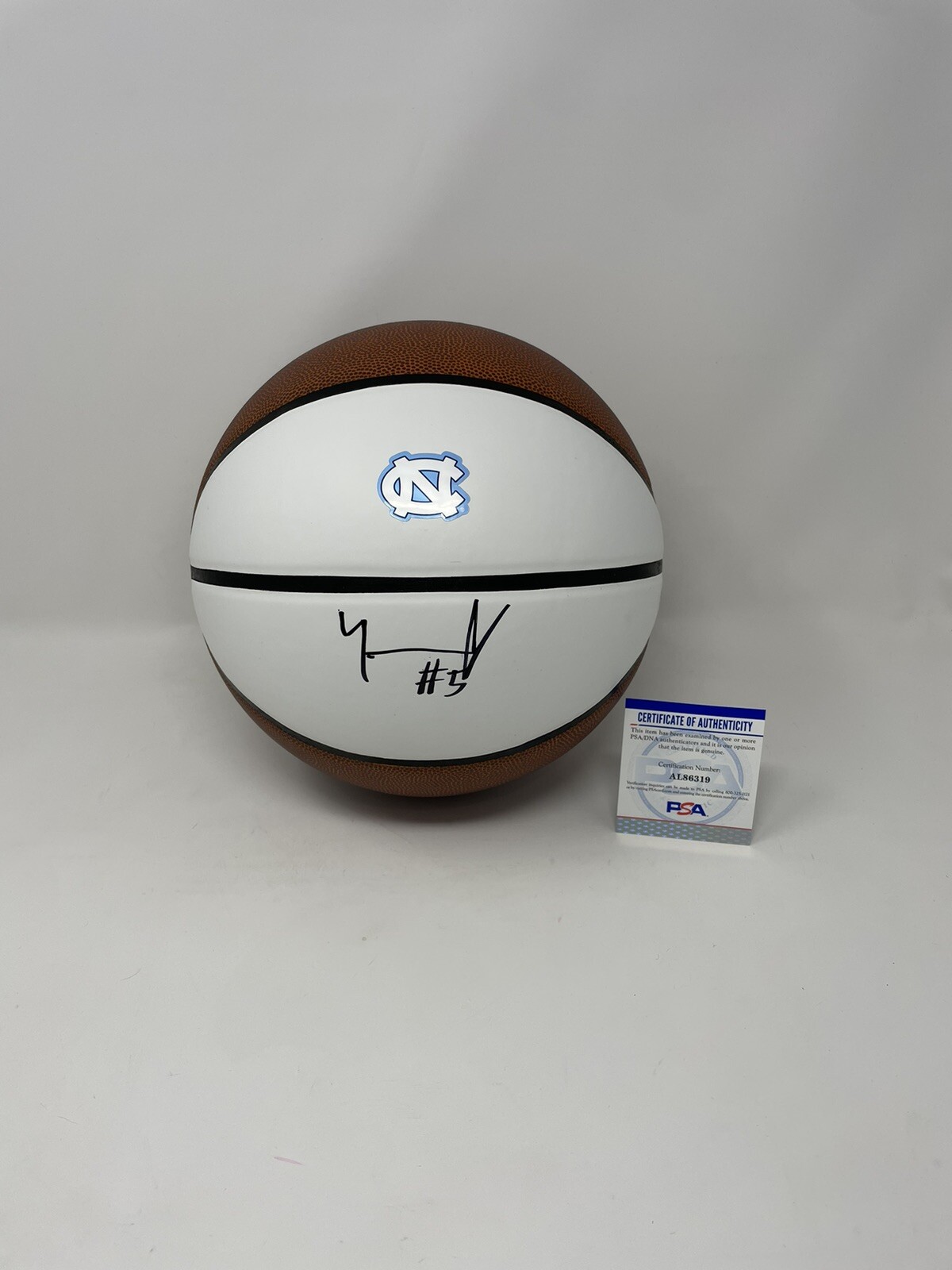 Armando Bacot Autographed Signed North Carolina Tar Heels UNC BASKETBALL PSA COA 