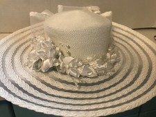 Women's Derby/wedding Hat Satin Ribbon Church Hat Kentucky Derby Hat