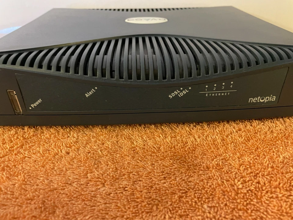 Covad 4652-T Netopia 4-Port 10/100 Wired Router T1 DSLBX 10 - Image 2 of 4