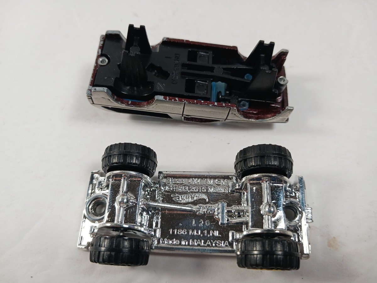 シノシノ まとめ売り 640 Hot Wheels S10 Chevy BLAZER 4X4 Custom Drilled Stripped