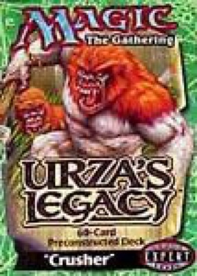 Magic the Gathering MtG Urza's Legacy Deck Crusher Theme Deck | eBay