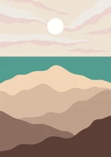 Nature Illustration poster PREMIUM POSTER FILM PRINT HIGH QUALITY Thick paper