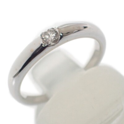 Design Jewelry Ring K18 White Gold Size 6 Diamond Unisex ISY | eBay