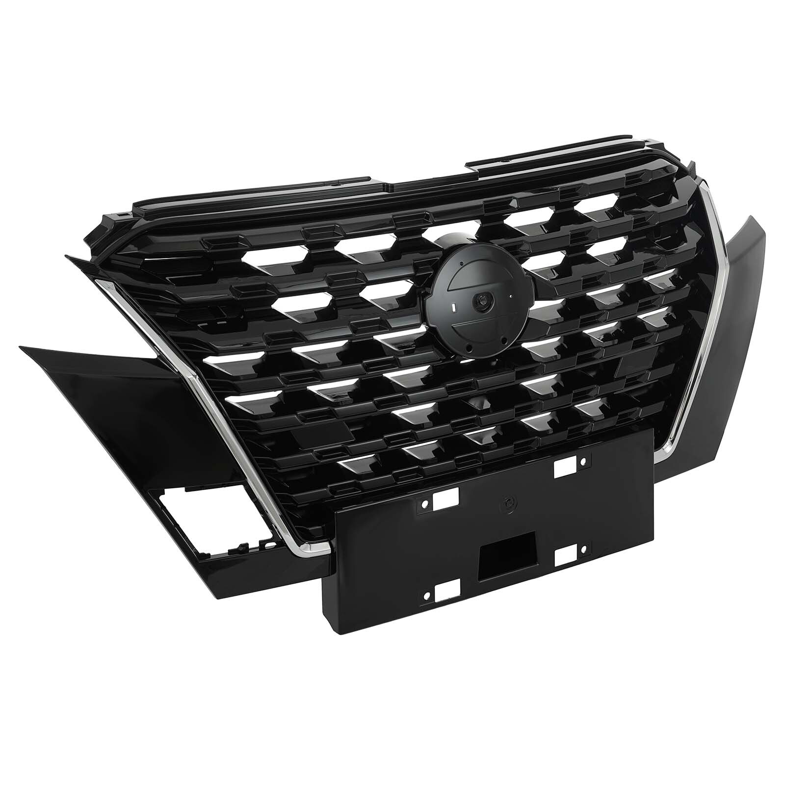 Elite Suspension Black Front Upper Grille Assembly For 2019-2020 Buick Envision – Direct Fit, 84387502