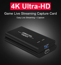 HDMI to USB3.0 4K Video Capture Card 1080P 60fps Video Recorder For PS4 Wii Xbox
