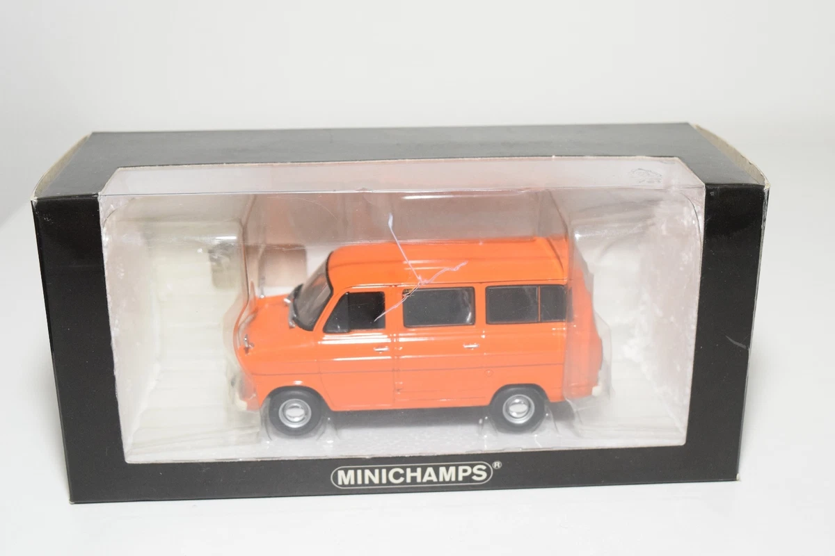 レア品1/43MINICHAMPS Ford Transit 1971Pepsi MINICHAMPS FORD TRANSIT BUS FROM 1971 ORANGE MINT BOXED | eBay