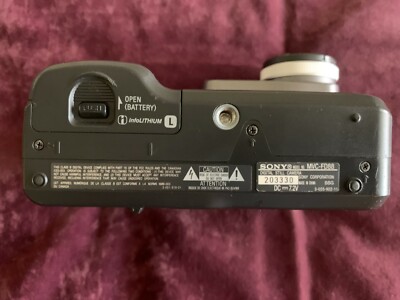 Sony Mavica MVC-FD88 1.3MP Digital Camera - Metallic gray