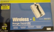 Cisco LINKSYS Wireless-G Range Expander WRE54G 2.4 GHz NIB