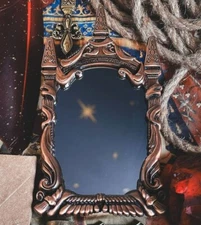 Wizarding Trunk Magical Artifacts Box Mirror of Erised replica 3.25x5.75 NIB