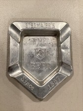 Stegmaier&rsquo;s Gold Medal Beer Brewing Co Since 1857 Wilkes Barre PA Tin Ashtray