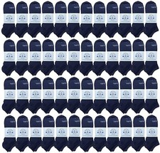 48 Pair Mens Thin Comfortable Breathable Wholesale Bulk Low Cut Sport Socks