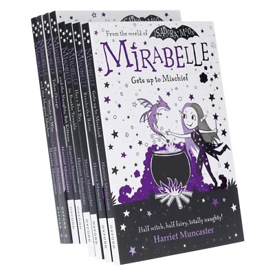 Mirabelle by Harriet Muncaster 8 Books Collection (Isadora Moon) - Ages 5-7- PB