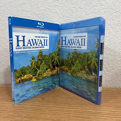 Pictue Perfect HD: Hawaii (Blu-Ray, 2011) w/Slipcover Islands Sun Beaches Water
