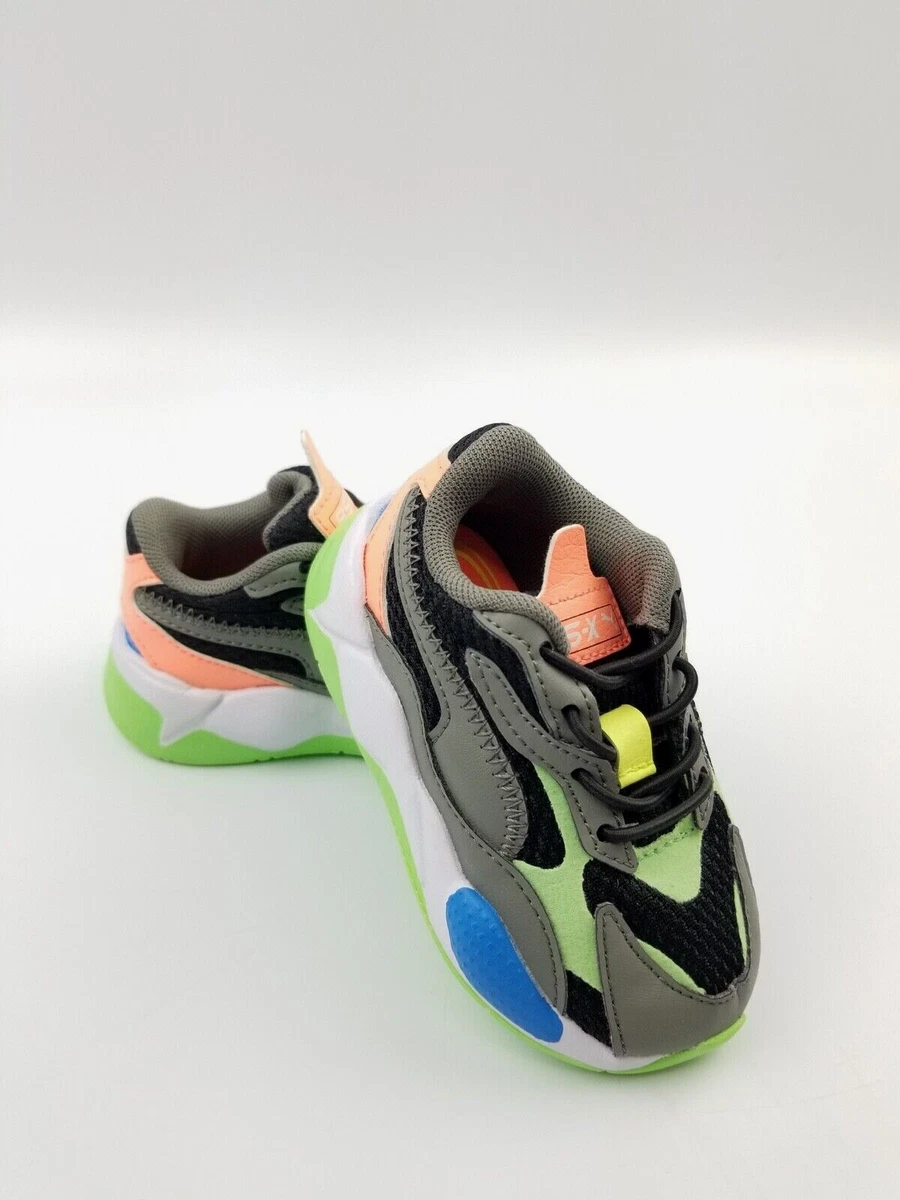 PUMA RSX 368811 01 Toddler Kids Sneakers RS X US Size 5C Multi