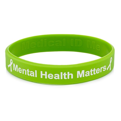 (X1) MENTAL HEALTH MATTERS Awareness Bracelets Wristband Every Mind Matters - Picture 9 of 10