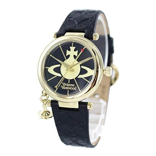 Vivienne westwood black orb cheap watch