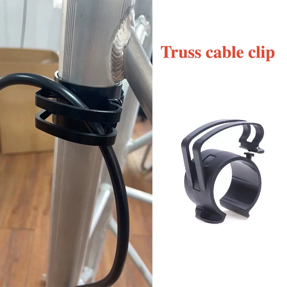 10x stage lighting Cable Plastic Clips Truss Plastic fixing clip truss Buckle DJ - Image 3 of 4