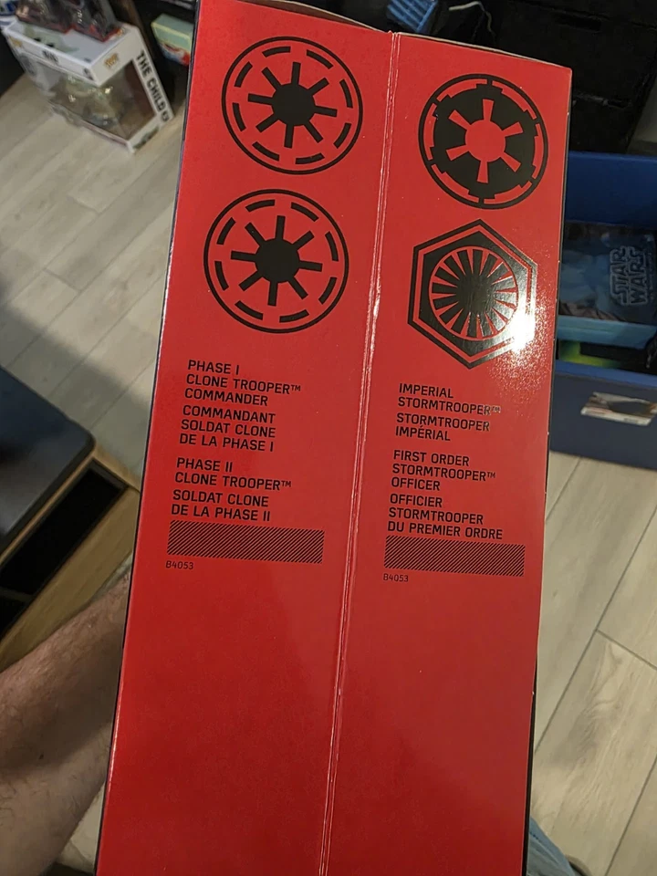 星球大战黑色系列 6 英寸第一阶段和第二阶段克隆部队,帝国和第一秩序 — 第 2/3 张图片