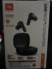 JBL Live Pro 2 In Ear Bluetooth Headphones - Black