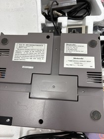 NES Power Set Nintendo Entertainment System CIB Power Pad Console Cables Zapper