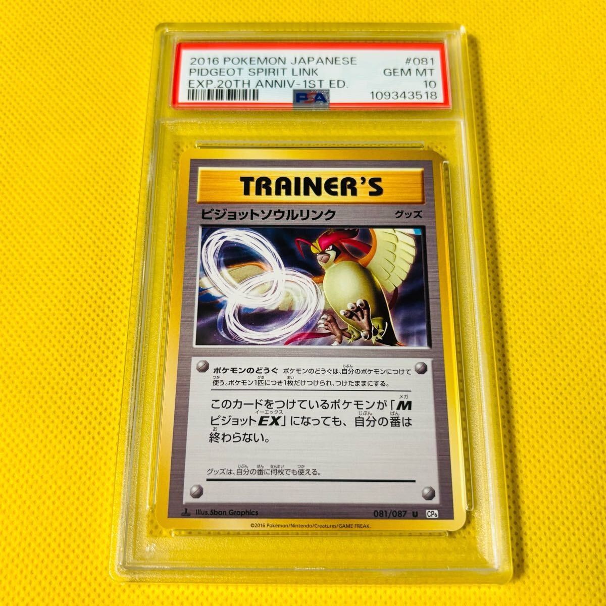 MピジョットEX 1st ed CP6 psa10 MピジョットEX SR CP6 20th