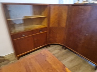 Alter Eckschrank Eck Schrank 3teiilig DDR