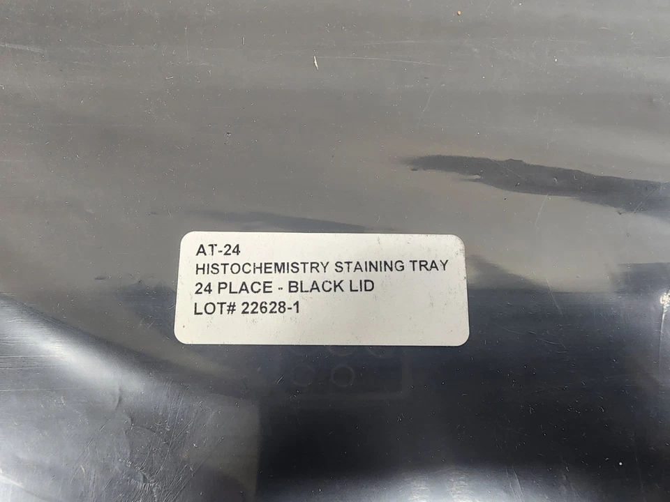 Bandeja de tinción Ibi Scientific Histochemistry, 24 plazas, tapa negra - Imagen 3 de 3