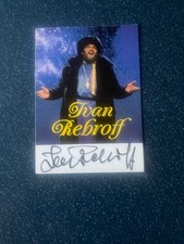 Autogrammkarte  Ivan REBROFF  Elisar     signiert