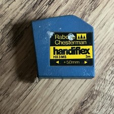 Rabone Chesterman Handiflex HX3 MES 3m 10ft Tape Measure Blue Plastic