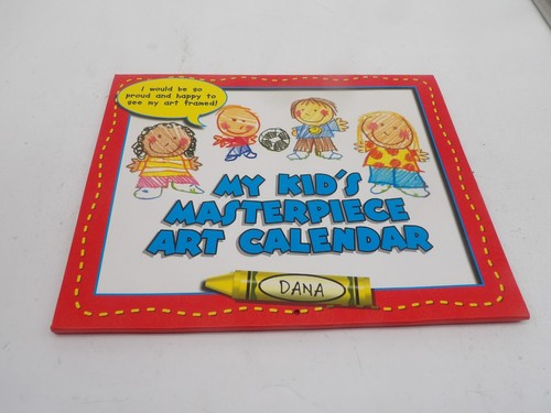 My Kid's Masterpiece Art Calendar Kids Art Crafts - Unused