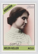 2009 Topps Heritage American Heroes Edition Helen Keller #75 0h1