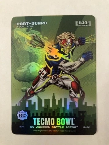2026 Bo Jackson Battle Arena Dart-Board (Jaxson Dart) Glow Skyline #S77