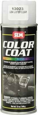 SEM 13023 Low Luster Clear Color Coat Mixing system - 12 oz.