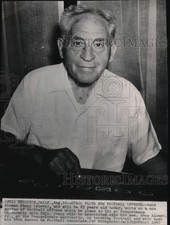 1947 Press Photo Pennsylvania University's Amos Alonzo Stagg, Stockton, CA