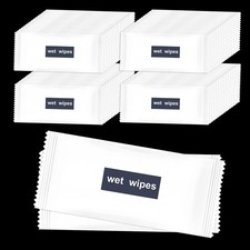 200 Pack Wet Wipes for Hands, Hand Wipes Individually Wrapped, Quick Hand